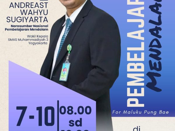 Maluku Belajar melaksanakan Pelatihan Pembelajaran Mendalam